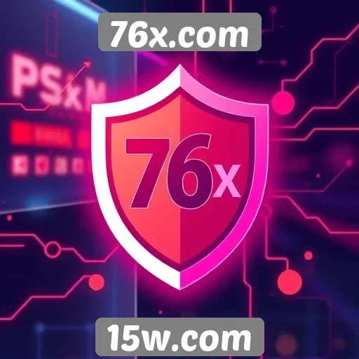 Recursos de segurança no site de jogos 76x.com